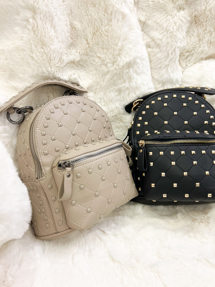 Studded mini backpack Hudson Blu Designs